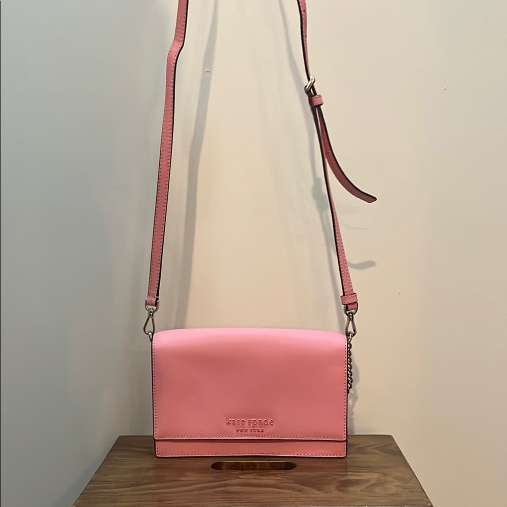 kate spade Pink Leather Crossbody Bag
